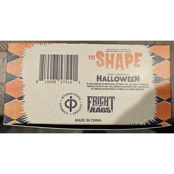 Michael Myers The Shape Fright Rags Collectible Mini Mask Halloween Horror - Picture 6 of 7